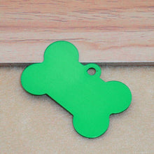 Load image into Gallery viewer, Engravable dog name tags - various colours