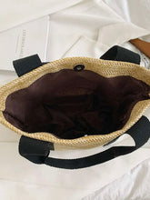 Load image into Gallery viewer, Double Handled straw bag