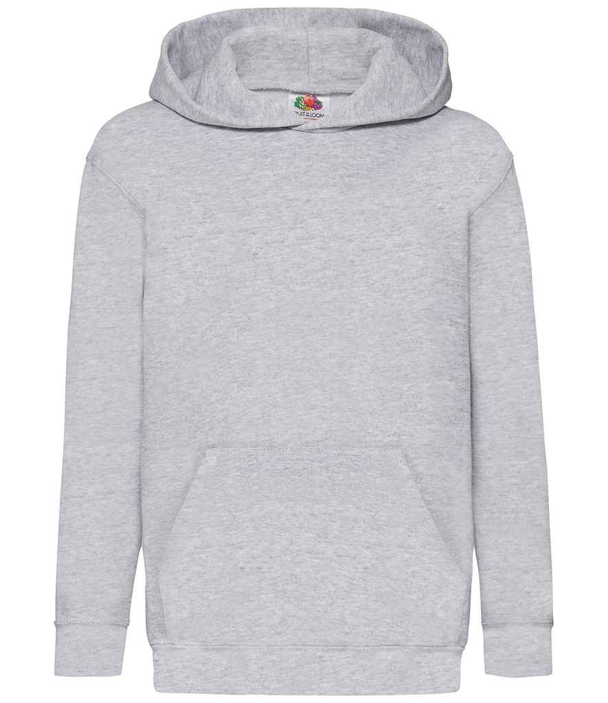 Fruit of the Loom Classic Hooded Sweater Grey – MJC Blanks Vinyl