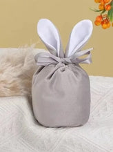 Load image into Gallery viewer, Velvet Bunny ears bag - various colours

