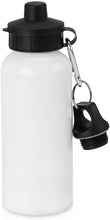 Load image into Gallery viewer, Sublimation sports bottles with pop cap and clasp lid. 400ml
