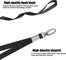 Llwytho delwedd i mewn i syllwr Oriel, Lanyard Du - Gwag
