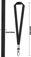 Llwytho delwedd i mewn i syllwr Oriel, Lanyard Du - Gwag
