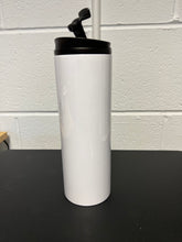 Load image into Gallery viewer, Sublimation tumbler, cafe lid black.
