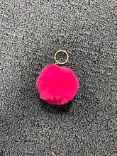 Load image into Gallery viewer, Keyring pom poms - loads of colours
