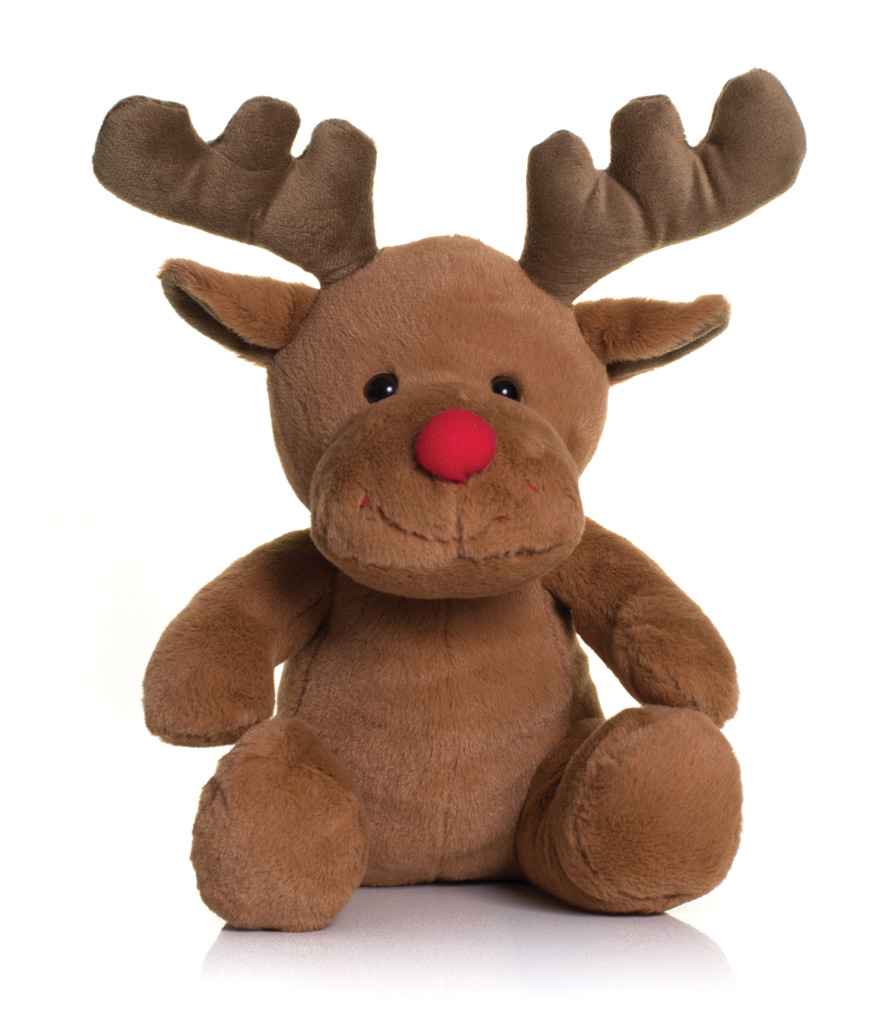 Mumbles Brown Reindeer soft toy.