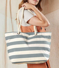 Load image into Gallery viewer, Beach bag with rope handles - Extra large capacity

