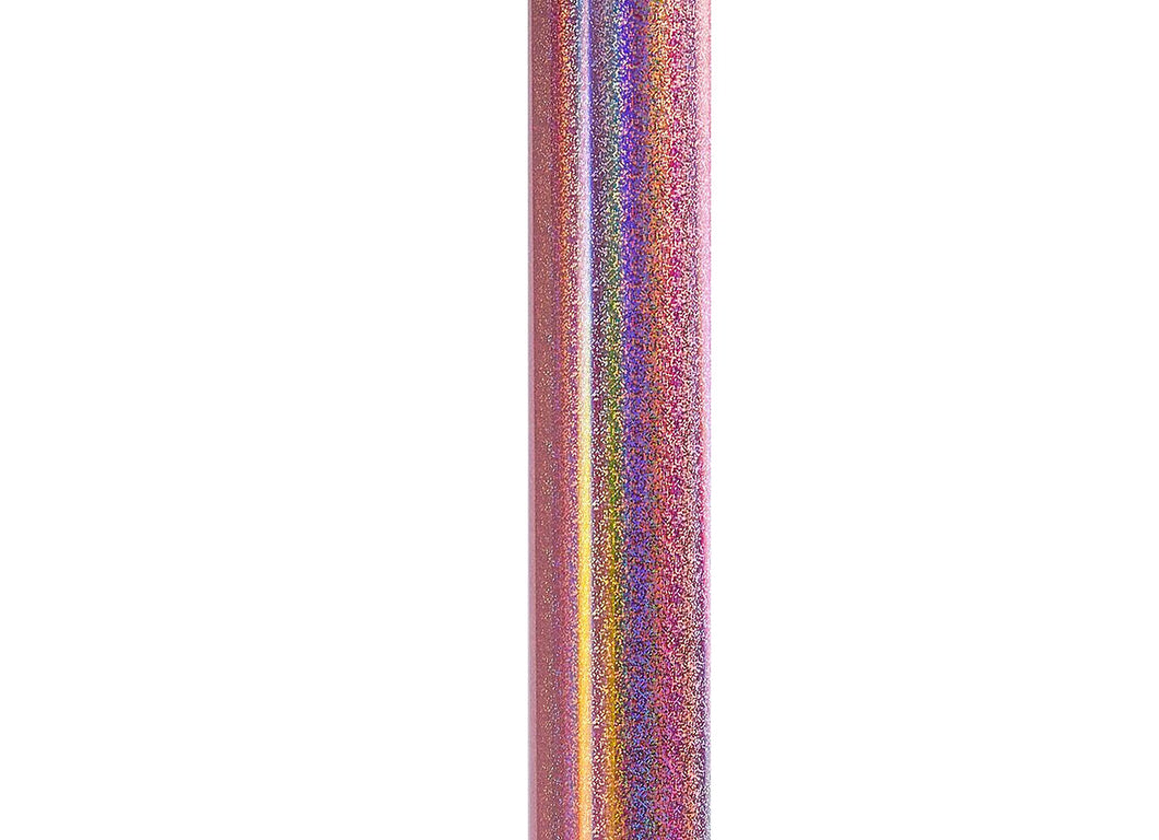 Teckwrap Holograffig - pefrio pinc Finyl parhaol