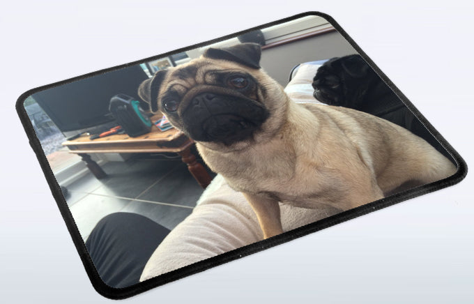 Sublimation Mouse mat - Black Edged.