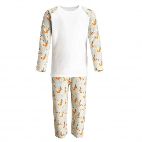 Pyjamas Llewys Hir Nadolig Coetir 